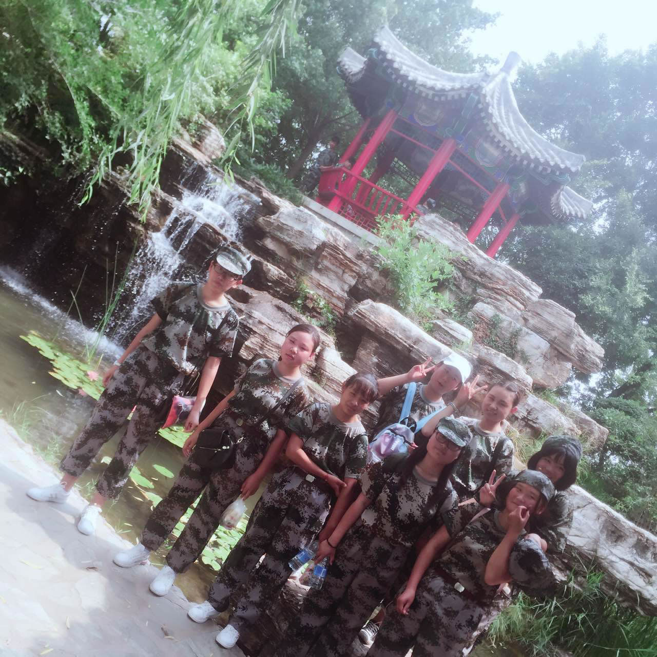 暑期新生夏令营系列 参观郑州绿博园